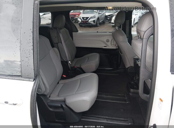 5TDYRKEC7SS238533 2025 TOYOTA SIENNA White VIN კოდის სტიკერის ხედი