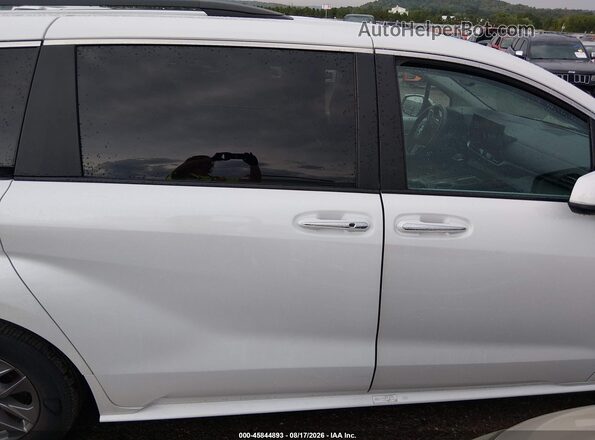 5TDYRKEC7SS238533 2025 TOYOTA SIENNA White უკანა სალონის ხედი