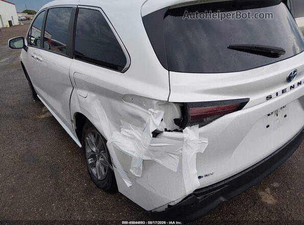 5TDYRKEC7SS238533 2025 TOYOTA SIENNA White წინა ხედი