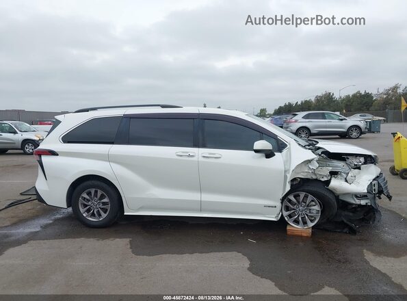 5TDYRKEC8MS007899 2021 TOYOTA SIENNA White Սալոնի հետևի տեսք
