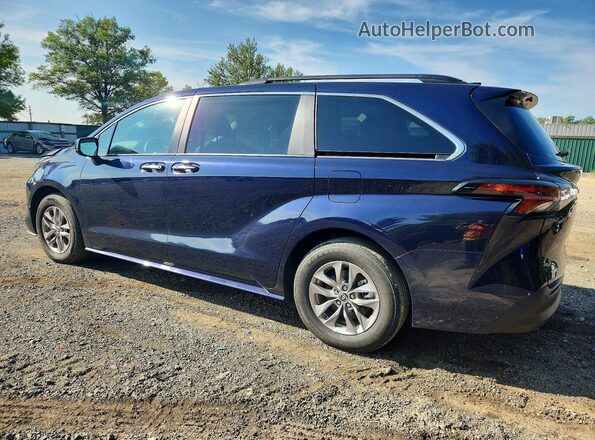 5TDYRKEC8TS327383 2026 TOYOTA SIENNA Blue Trasero derecho