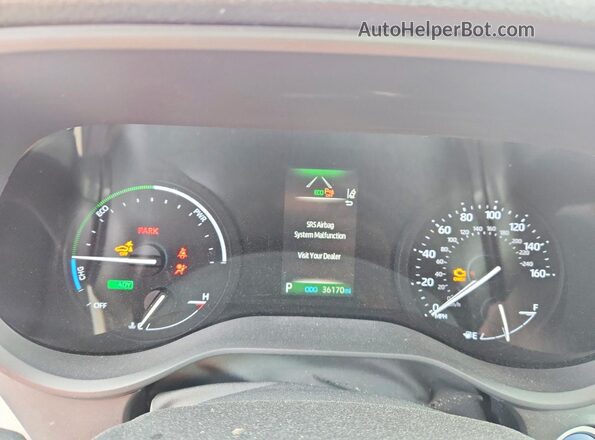 5TDYRKEC9MS009581 2021 TOYOTA SIENNA Бордовый Вид щитка приборов