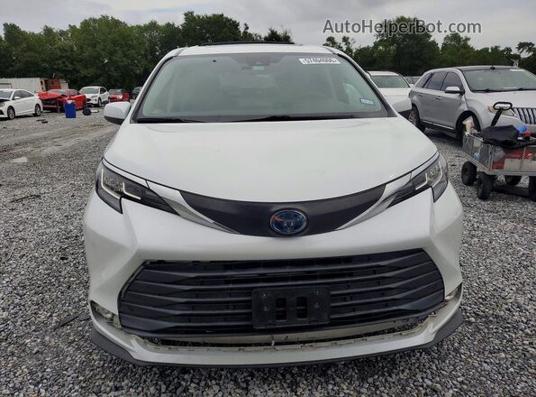5TDYRKEC9NS119953 2022 TOYOTA SIENNA Белый Вид спереди