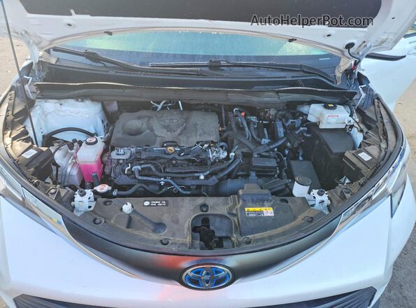 5TDYRKECXNS104894 2022 TOYOTA SIENNA Белый Вид подкапотного пространства