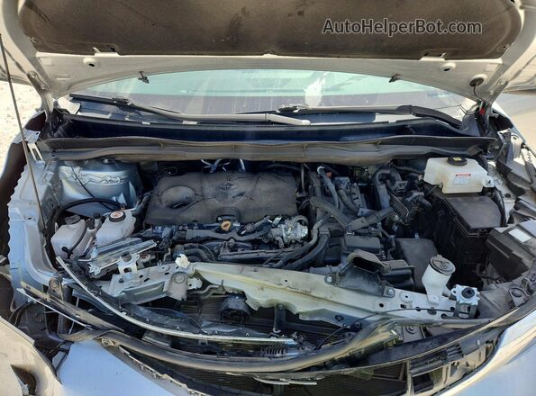 5TDYRKECXRS181593 2024 TOYOTA SIENNA Silver Շարժիչի բաժամունքի տեսք