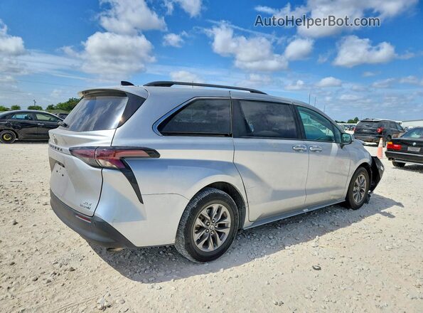 5TDYRKECXRS181593 2024 TOYOTA SIENNA Silver Հետևի աջ