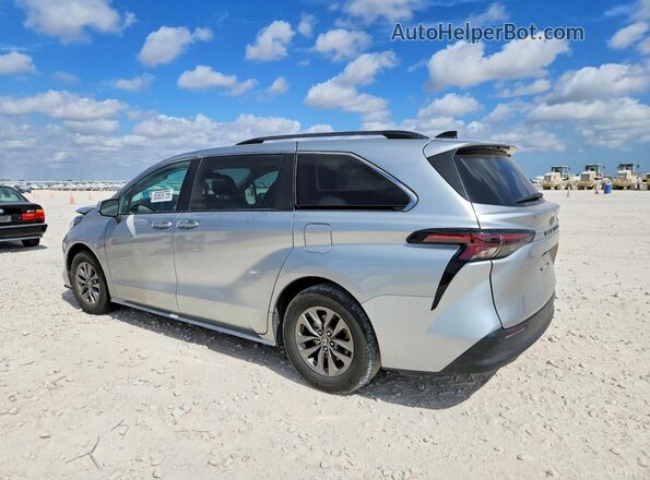 5TDYRKECXRS181593 2024 TOYOTA SIENNA Silver Հետևի ձախ