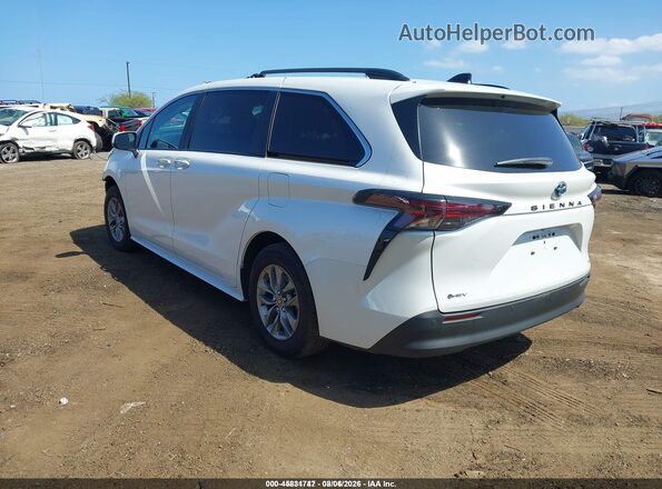 5TDYRKECXSS235836 2025 TOYOTA SIENNA White Հետևի ձախ