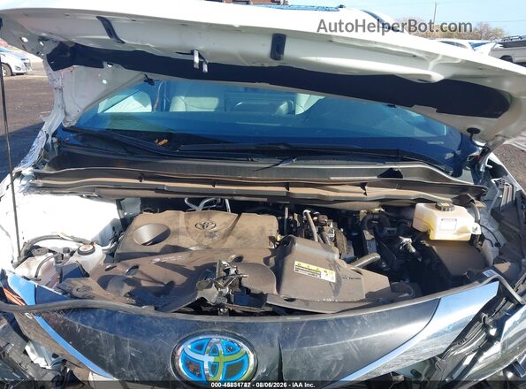 5TDYRKECXSS235836 2025 TOYOTA SIENNA White Հետևի տեսք