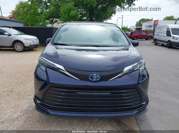 5TDYRKECXSS245380 2025 TOYOTA SIENNA Blue Вид спереду
