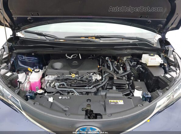 5TDYRKECXSS245380 2025 TOYOTA SIENNA Blue Вид ззаду