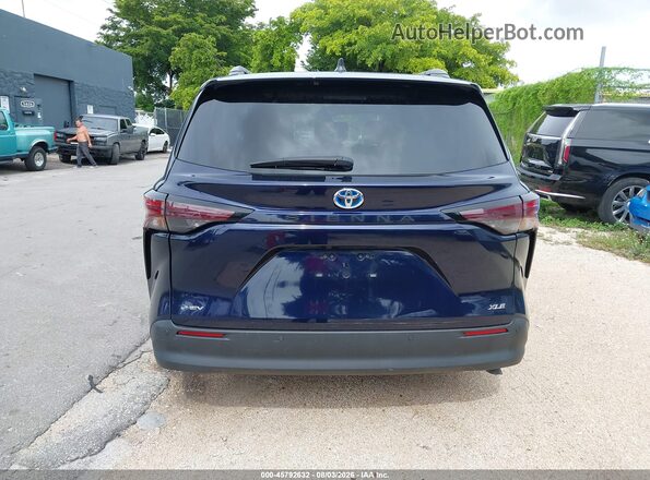 5TDYRKECXSS245380 2025 TOYOTA SIENNA Blue 