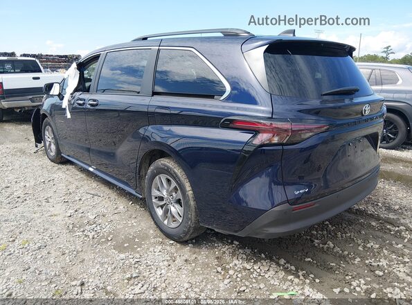 5TDYRKECXTS293673 2026 TOYOTA SIENNA Blue Rear left