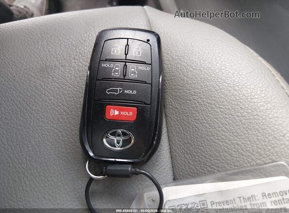 5TDYRKECXTS293673 2026 TOYOTA SIENNA Blue Dashboard view