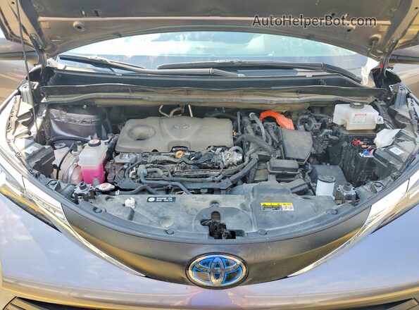 5TDYSKFC4PS082039 2023 TOYOTA SIENNA Gray Շարժիչի բաժամունքի տեսք