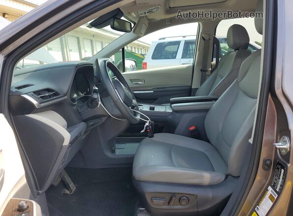 5TDYSKFC4PS082039 2023 TOYOTA SIENNA Gray Սալոնի դիմացի տեսք