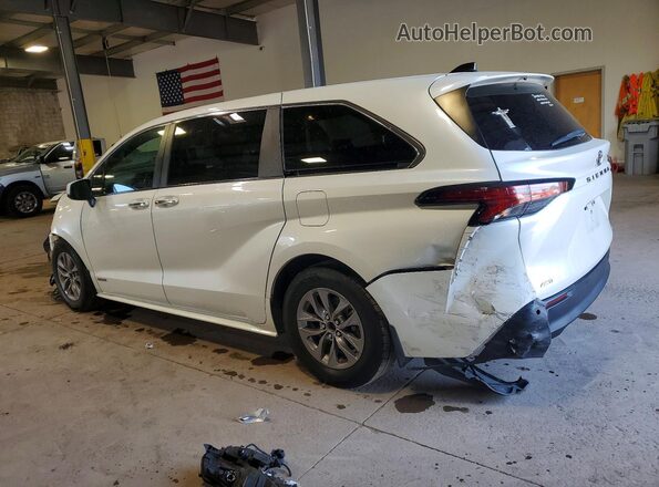5TDYSKFC7MS005550 2021 TOYOTA SIENNA White Tył lewy