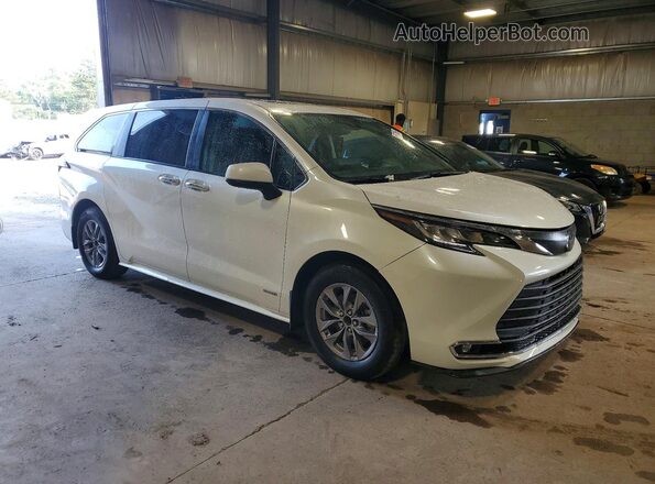 5TDYSKFC7MS005550 2021 TOYOTA SIENNA White Przód prawy