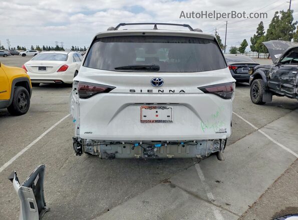 5TDYSKFC7PS076316 2023 TOYOTA SIENNA White Widok z tyłu