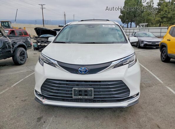 5TDYSKFC7PS076316 2023 TOYOTA SIENNA White Widok z przodu