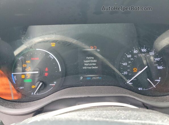 5TDYSKFC7PS076316 2023 TOYOTA SIENNA White Widok zestawu wskaźników