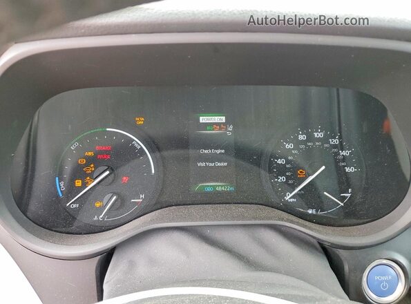 5TDYSKFC7PS087574 2023 TOYOTA SIENNA Silver Вид щитка приладів