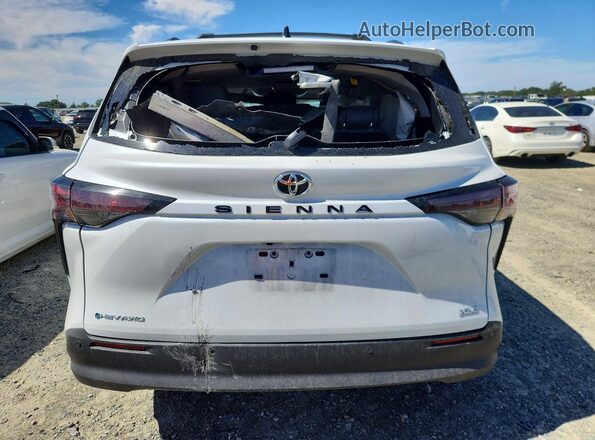 5TDYSKFC7TS234664 2026 TOYOTA SIENNA White Հետևի տեսք