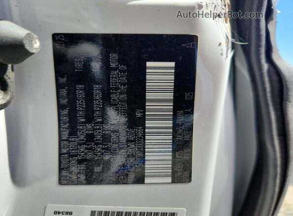 5TDYSKFC7TS234664 2026 TOYOTA SIENNA White VIN կոդի պիտակի տեսք