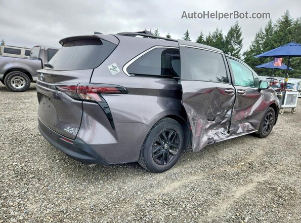 5TDYSKFCXPS075953 2023 TOYOTA SIENNA Gray Tył prawy