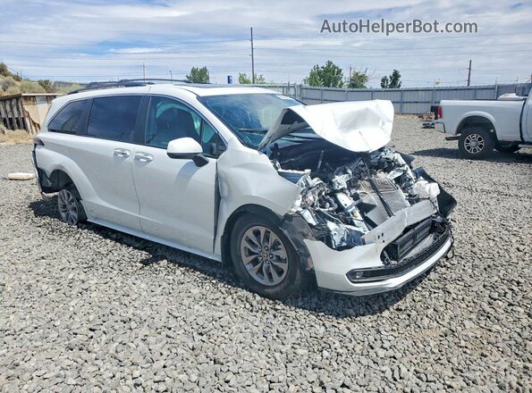5TDYSKFCXSS201821 2025 TOYOTA SIENNA White Front right
