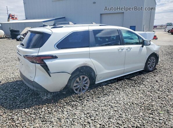 5TDYSKFCXSS201821 2025 TOYOTA SIENNA White Rear right