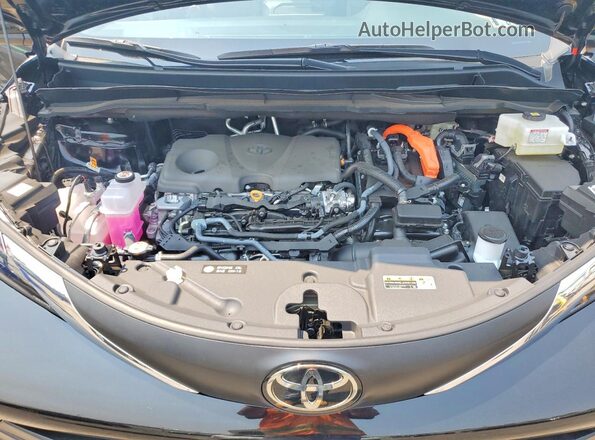 5TDYSKFCXTS261583 2026 TOYOTA SIENNA Black Vista del compartimento del motor