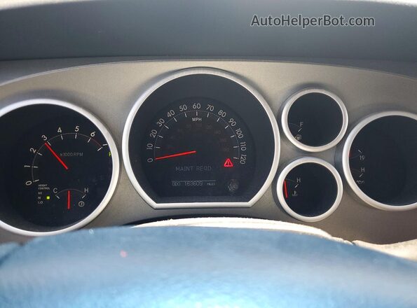 5TDYY5G15HS067662 2017 TOYOTA SEQUOIA Белый Вид щитка приборов