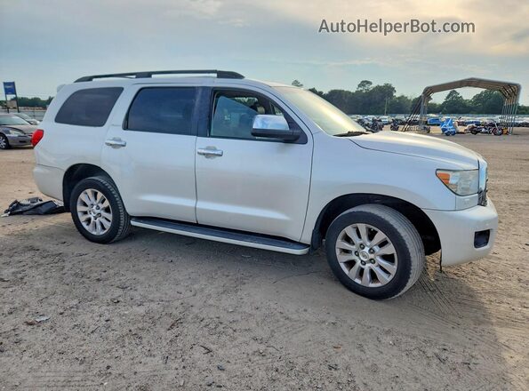 5TDYY5G1XHS066703 2017 TOYOTA SEQUOIA White Przód prawy