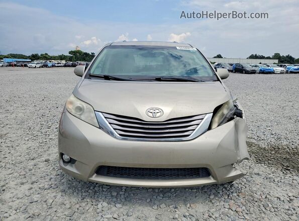 5TDYZ3DC0HS777477 2017 TOYOTA SIENNA Beige Вид спереду