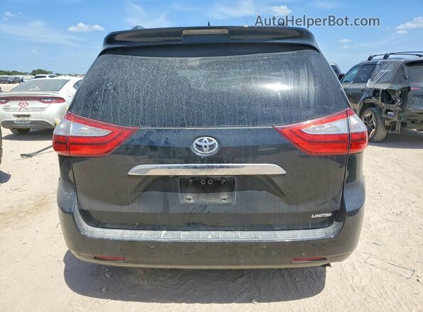 5TDYZ3DC0HS779455 2017 TOYOTA SIENNA Черный Вид сзади