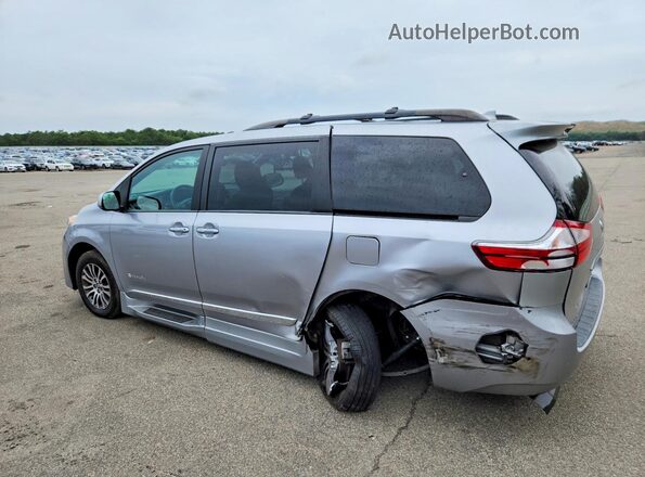 5TDYZ3DC0JS914505 2018 TOYOTA SIENNA Silver Հետևի ձախ