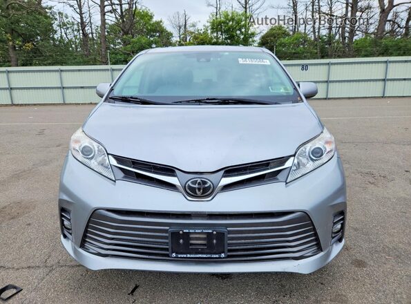 5TDYZ3DC0JS914505 2018 TOYOTA SIENNA Silver Դիմացի տեսք
