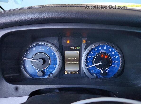 5TDYZ3DC0JS932776 2018 TOYOTA SIENNA White Instrument cluster view