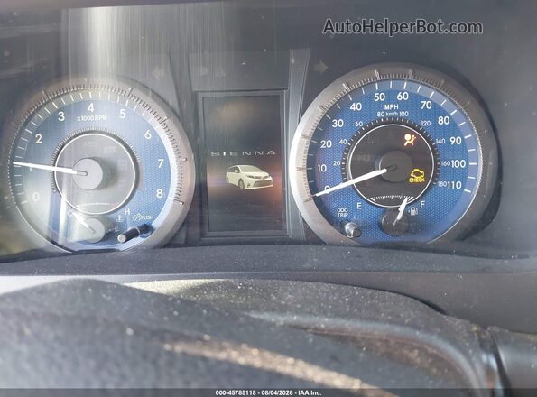 5TDYZ3DC0LS022211 2020 TOYOTA SIENNA Серый Вид задних сидений