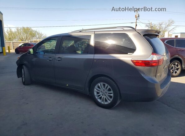 5TDYZ3DC1HS857578 2017 TOYOTA SIENNA Серый Задняя левая четверть