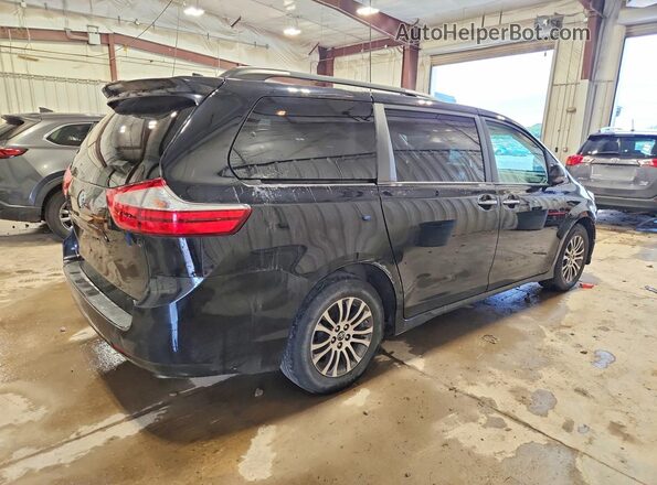 5TDYZ3DC1JS934360 2018 TOYOTA SIENNA Черный Задняя правая четверть