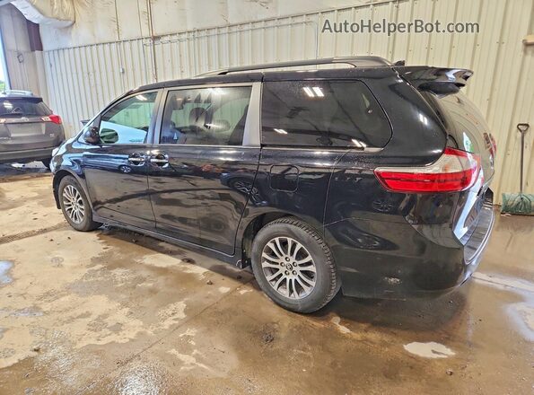 5TDYZ3DC1JS934360 2018 TOYOTA SIENNA Черный Задняя левая четверть