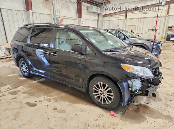 5TDYZ3DC1JS934360 2018 TOYOTA SIENNA Черный Передняя правая четверть