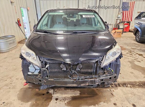 5TDYZ3DC1JS934360 2018 TOYOTA SIENNA Черный Вид спереди