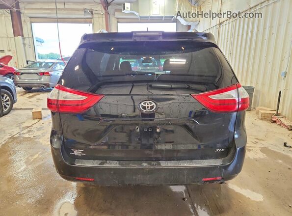 5TDYZ3DC1JS934360 2018 TOYOTA SIENNA Черный Вид сзади