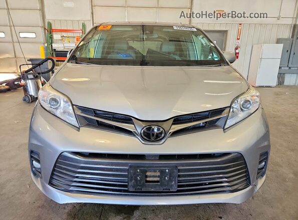 5TDYZ3DC1LS050356 2020 TOYOTA SIENNA Silver წინა ხედი