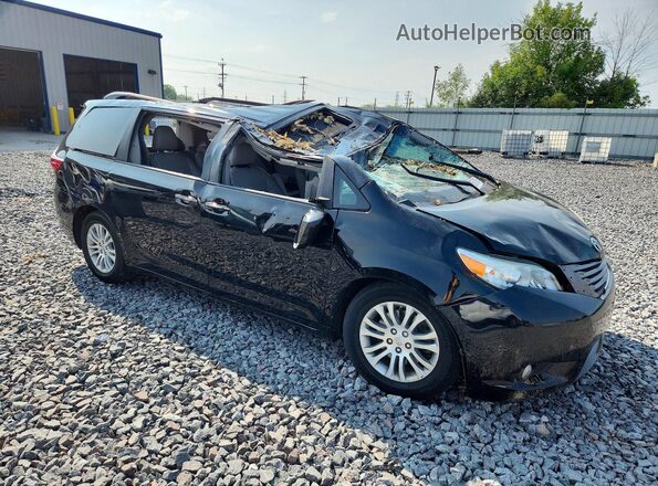 5TDYZ3DC2HS794183 2017 TOYOTA SIENNA Black Առջևի աջ