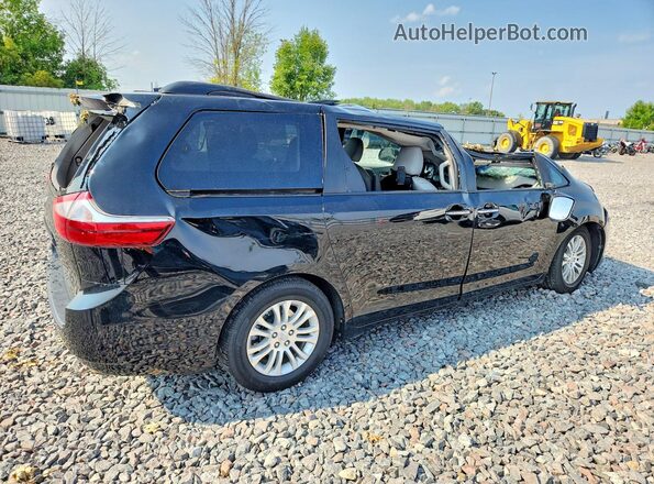 5TDYZ3DC2HS794183 2017 TOYOTA SIENNA Black Հետևի աջ