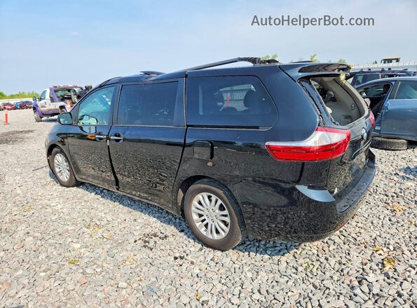5TDYZ3DC2HS794183 2017 TOYOTA SIENNA Black Հետևի ձախ